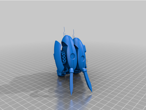 portal 2 turret companion küp melez 3d print model - Mito3D