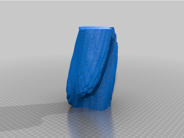 ancient sword fight - chaos collection 28 coarse grain jagged loft resolution math pixel pixelated pixelized rough spiral mode vase voxel voxelated voxelized 3D print model - Mito3D