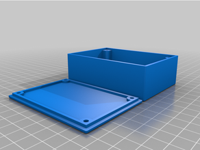 box lid screws 2 customized 3d print model - Mito3D