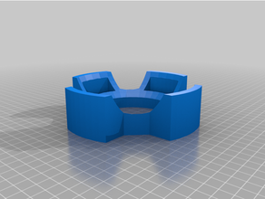 flask stand 140 mm 3d print model - Mito3D