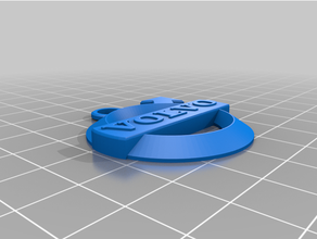 volvo anahtarlık anahtar 3d print model - Mito3D