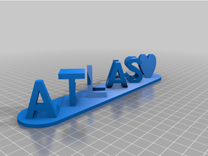 atlas leauma customized 3d print model - Mito3D