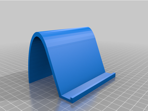 simple phone stand 3d print model - Mito3D