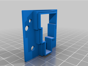 cable entry anycubic i3 mega guide holder management 3d print model - Mito3D