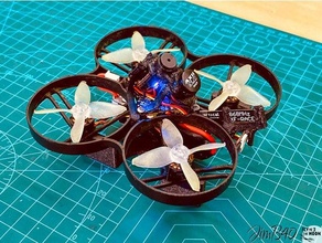 shutterbug lowprofile crsf shutterbug85 whoop 3d print model - Mito3D