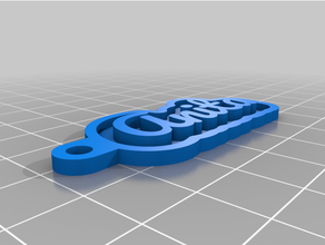 chiave catena anita personalizzato 3d print model - Mito3D