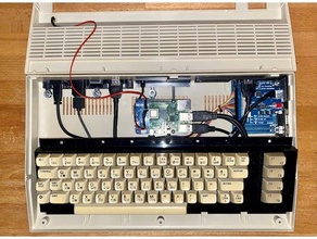 c64c pi 4b+ retropi değiştirme tabaklar Commodore c64 retro oyun 3d print model - Mito3D