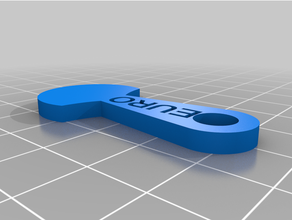 Euro personalizzato 3d print model - Mito3D