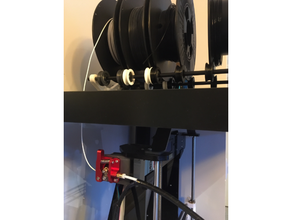 carrete rodillo ikea carencia mesa red a8 potenciar recinto filamento 3d print model - Mito3D