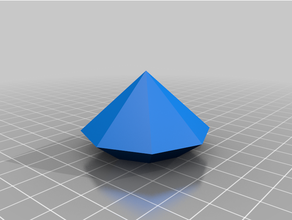 angepasst Diamant 3d print model - Mito3D