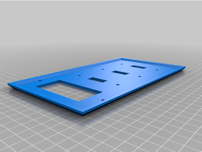 switch plate customized 3d print model - Mito3D