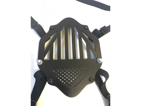 dark ppe face mask 3d print model - Mito3D