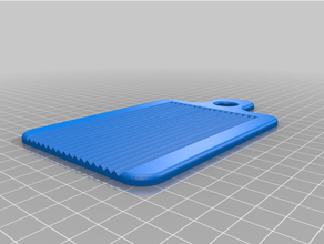 gnocchi shaping board - version 3d print model - Mito3D
