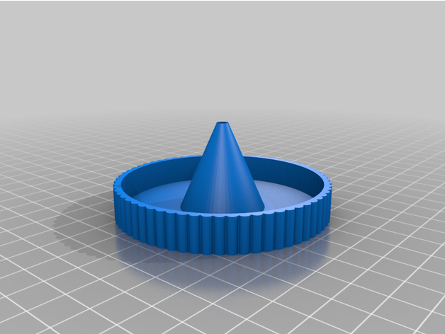 personnalisé paramétrique fruit mouche prendre piège 3D print model - Mito3D