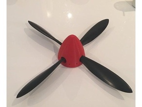 3dlabprint spitfire mkix spinner propeller 3d print model - Mito3D