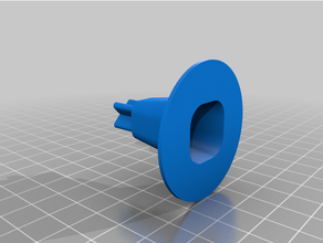 supporter air fileur gimball configuration 3d print model - Mito3D