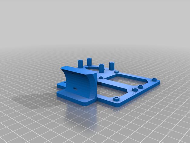 anycubic i3 mosfet titolare supporto kiss3d 3D print model - Mito3D