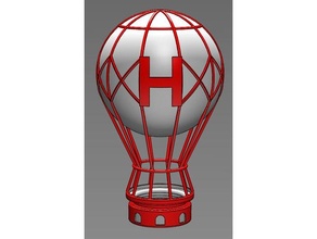 globo kulüp atl tico Huracan el 3d print model - Mito3D