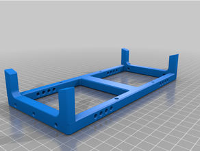 nqd tear trailer - merged frame pieces 3d print model - Mito3D
