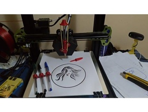 pen plotter tevo tarantula pro fan plopeller 3d print model - Mito3D