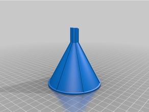 dropper bottle funnel 1 customized 3d print model - Mito3D
