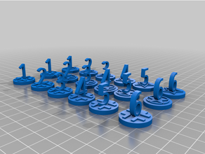 nations unit-marker point blank game 3d print model - Mito3D