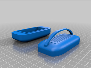 scale cooler small battery box 3d print model - Mito3D