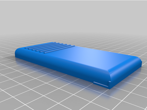 grueso saltador t16 batería tapa 3d print model - Mito3D