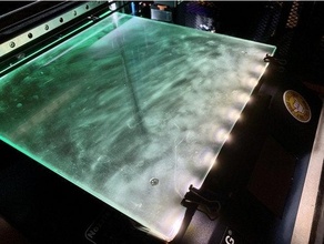 eclairage platô imprimante 3d cama conduziu luz aceso tenlog 3d print model - Mito3D