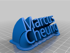 Marco cheung personalizado 3d print model - Mito3D