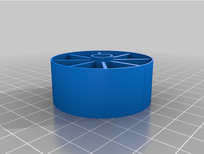 turntable bin 3d print model - Mito3D