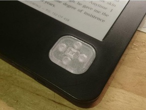 kobo n647 button cover e-book ebook reader replacement replacment 3d print model - Mito3D