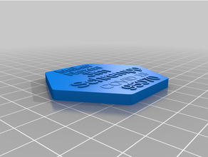 medallón Jim schrempp personalizado 3d print model - Mito3D
