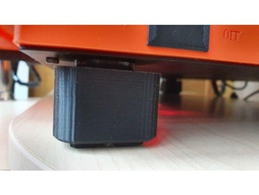 anycubic i3 mega sponge damper foot version 3d printer parts accessories vibration dampening 3d print model - Mito3D