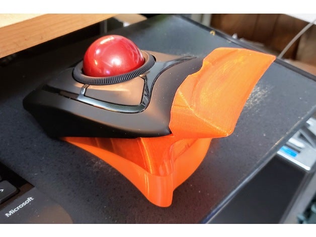 kensington esperto trackball cuneo ergonomico fili 3D print model - Mito3D