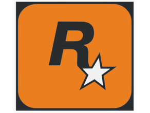 estrela rock logotipo hd jogos 3d print model - Mito3D
