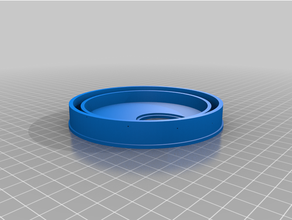 offset oval clear filter june 21 annular solar eclipse 3d print model - Mito3D