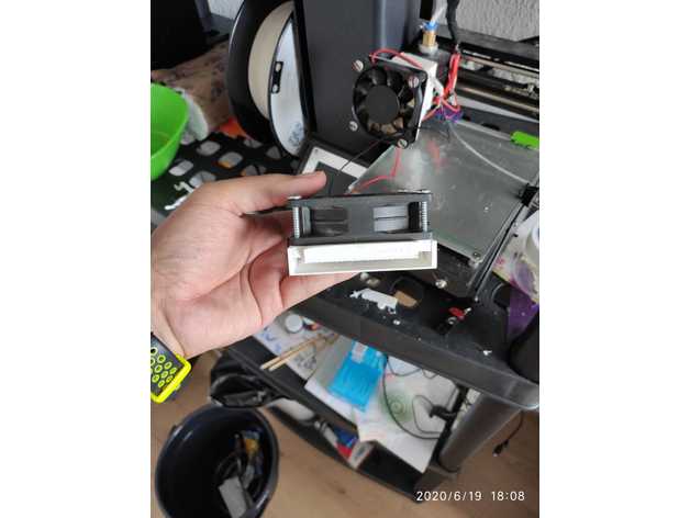 80mm Fest Rückseite Ventilator Gebläse Monoproce wählen Mini Leitung Monopreis 3D print model - Mito3D