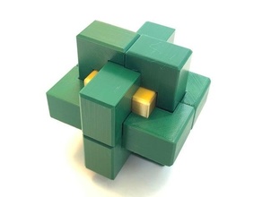 bandido - interlocking puzzle 3d 3d print model - Mito3D