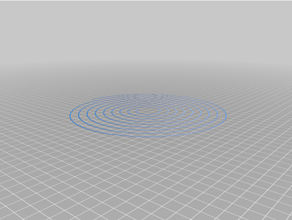 personalizzato spirale letto livello test 3d print model - Mito3D