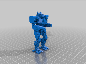 wolfhound american mecha 3d print model - Mito3D