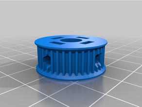 personalizado gt2 engrenagem polia preguiçoso 3d print model - Mito3D