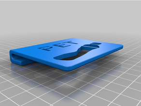 ikea kallax caja etiqueta 3d print model - Mito3D