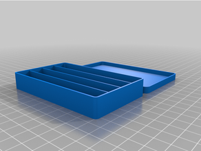 özelleştirilmiş basit tamamen Kutu 3d print model - Mito3D