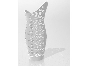 Vase Blumen Dekoration Blume Muster 3d print model - Mito3D