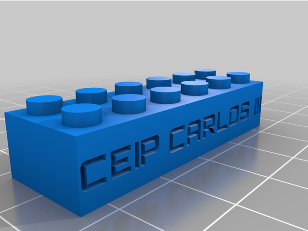 personalizado Lego compatível carlos33 3D print model - Mito3D