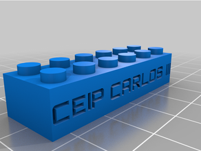 customized lego compatible carlos33 3d print model - Mito3D