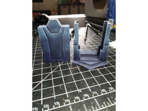 blackstone fortress hex door 3d print model - Mito3D
