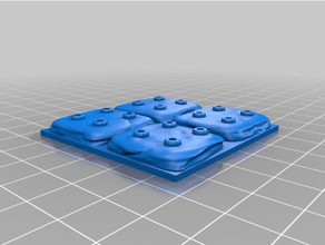 forja aberta masmorra pedra armadilha chão espigões 3d print model - Mito3D