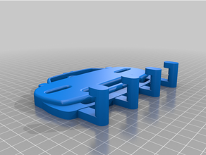 miata keyholder 3d print model - Mito3D